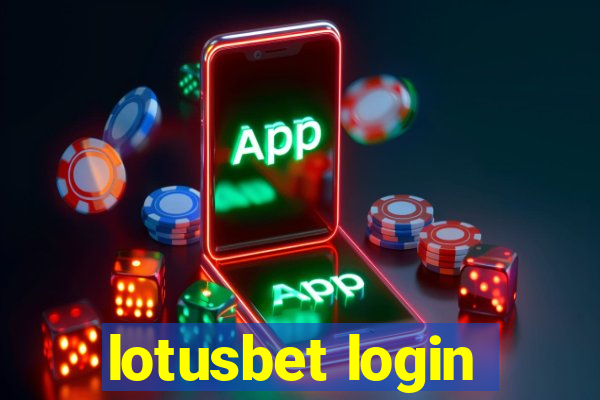 lotusbet login